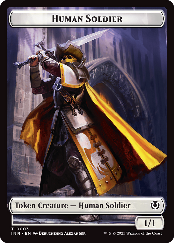 Magic: The Gathering - Human Soldier Token - Innistrad Remastered Tokens