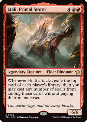 Magic: The Gathering - Etali, Primal Storm Foil - Foundations