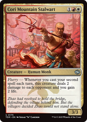Magic: The Gathering - Cori Mountain Stalwart Foil - Tarkir: Dragonstorm