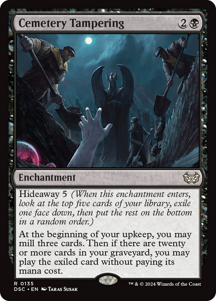 Magic: The Gathering - Cemetery Tampering - Duskmourn: House of Horror Commander