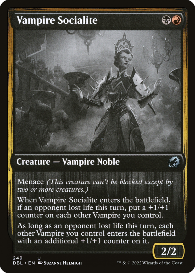 Magic: The Gathering - Vampire Socialite Foil - Innistrad: Double Feature