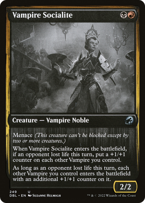 Magic: The Gathering - Vampire Socialite Foil - Innistrad: Double Feature