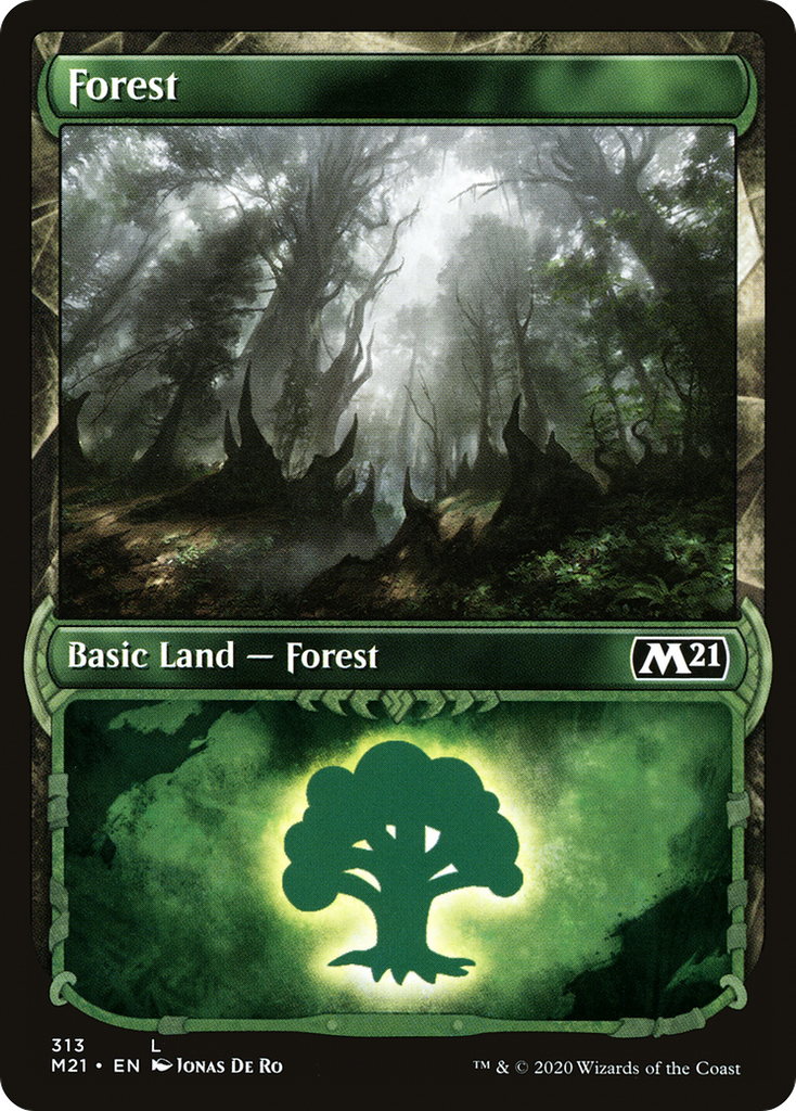 Magic: The Gathering - Forest - Core Set 2021