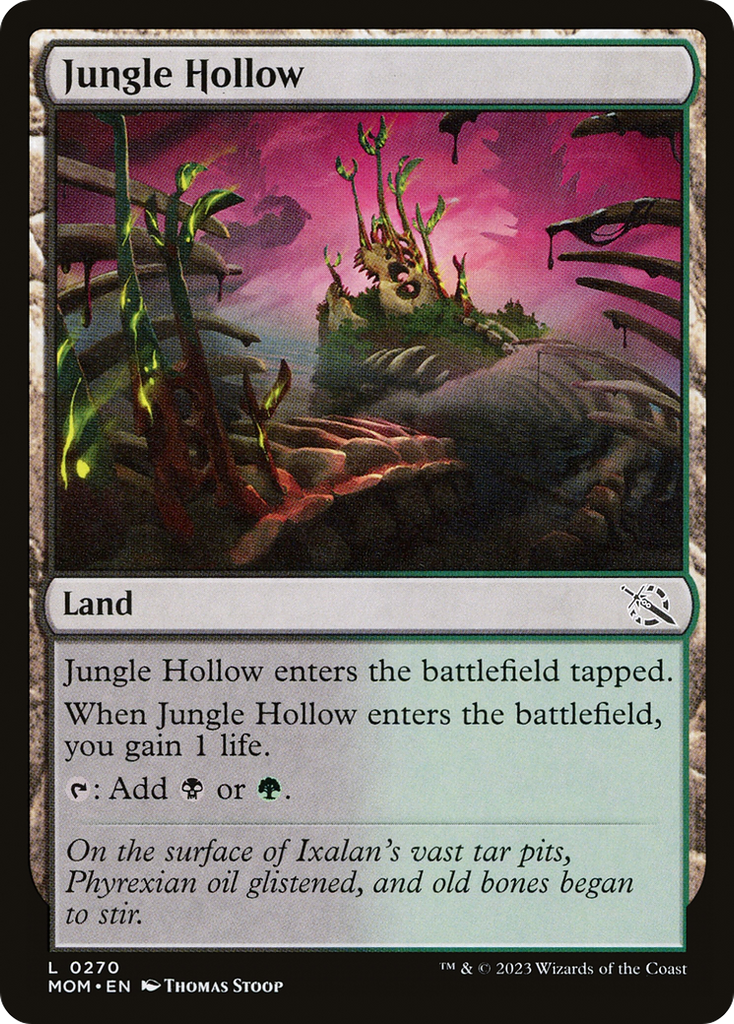 Magic: The Gathering - Jungle Hollow Foil - March of the Machine