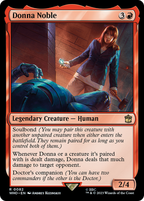 Magic: The Gathering - Donna Noble - Doctor Who