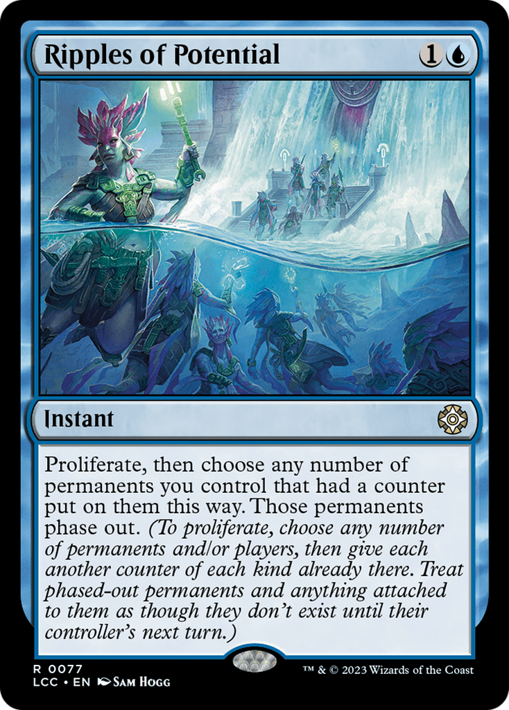 Magic: The Gathering - Ripples of Potential - The Lost Caverns of Ixalan Commander