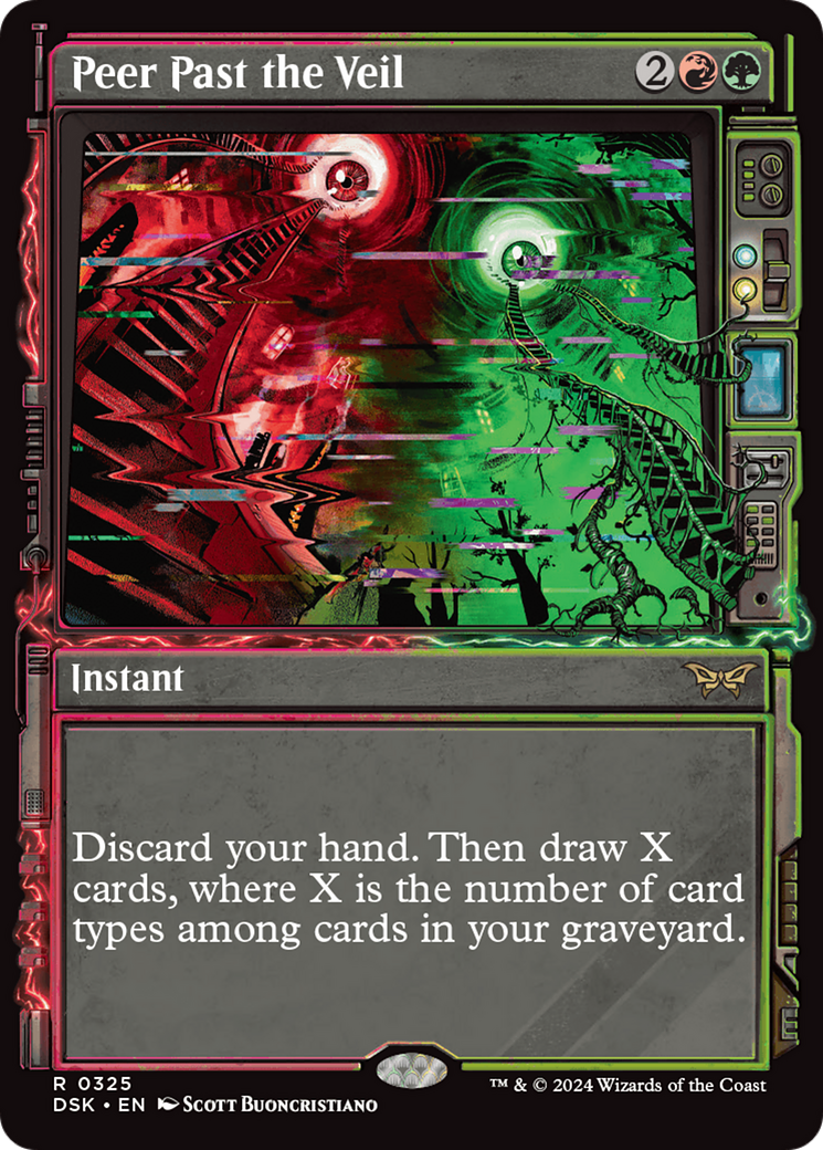 Magic: The Gathering - Peer Past the Veil - Duskmourn: House of Horror