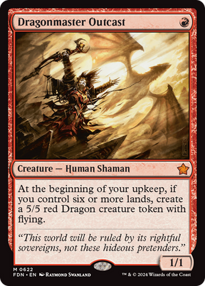 Magic: The Gathering - Dragonmaster Outcast - Foundations