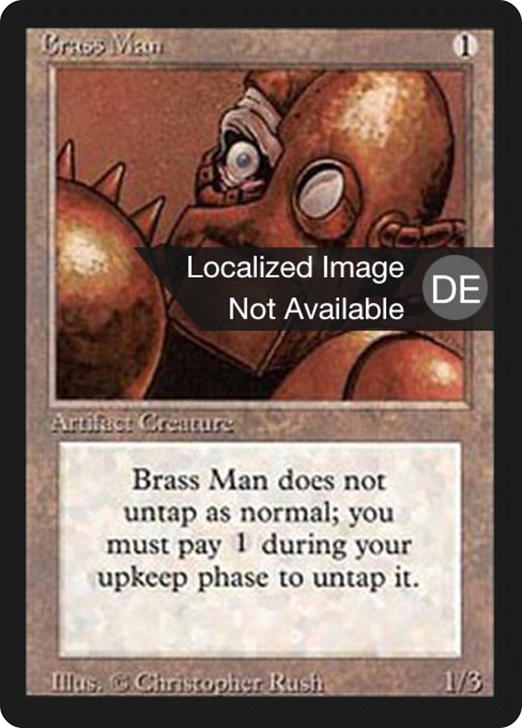 Magic: The Gathering - Messingmann - Foreign Black Border