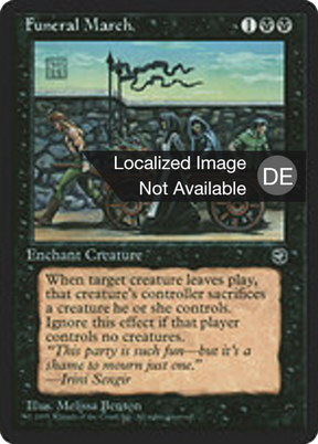 Magic: The Gathering - Trauermarsch - Homelands