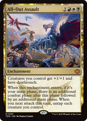 Magic: The Gathering - All-Out Assault Foil - Tarkir: Dragonstorm
