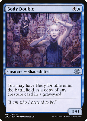 Magic: The Gathering - Body Double - Double Masters 2022