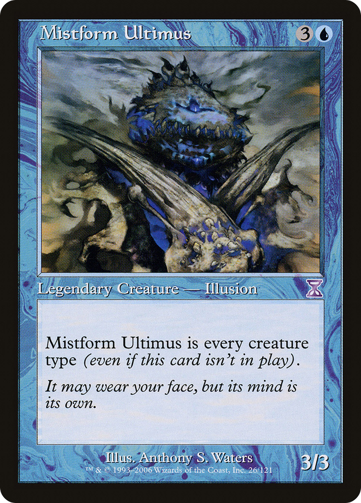 Magic: The Gathering - Mistform Ultimus - Time Spiral Timeshifted