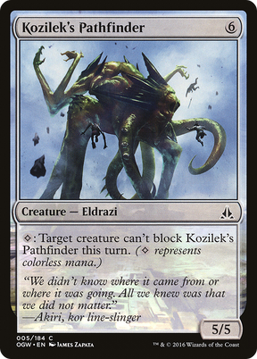 Magic: The Gathering - Kozilek's Pathfinder Foil - Oath of the Gatewatch