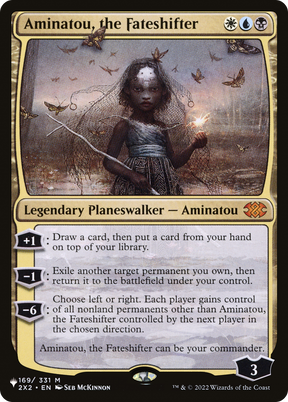 Magic: The Gathering - Aminatou, the Fateshifter - The List