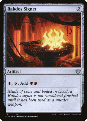 Magic: The Gathering - Rakdos Signet - Starter Commander Decks