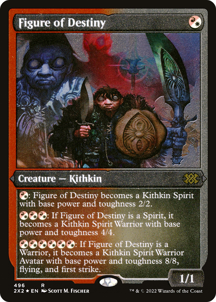 Magic: The Gathering - Figure of Destiny Foil - Double Masters 2022