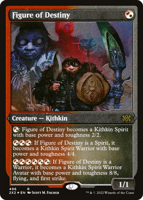 Magic: The Gathering - Figure of Destiny Foil - Double Masters 2022