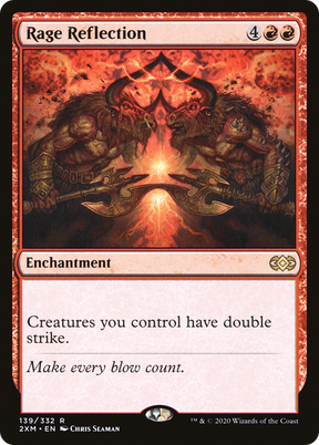 Magic: The Gathering - Rage Reflection Foil - Double Masters