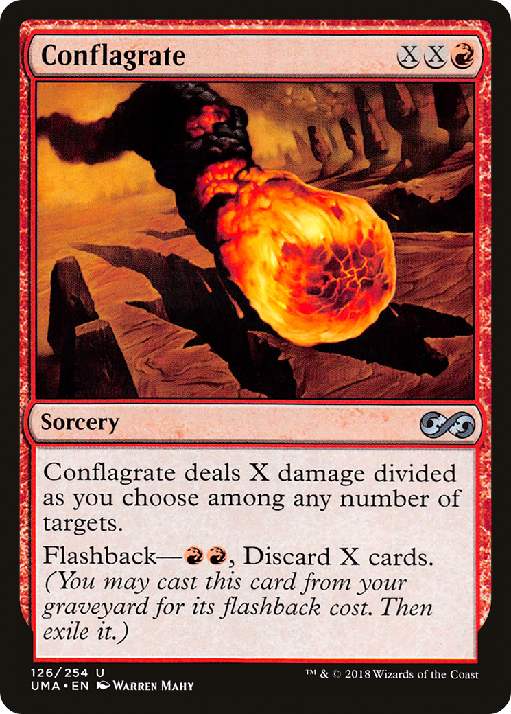 Magic: The Gathering - Conflagrate Foil - Ultimate Masters