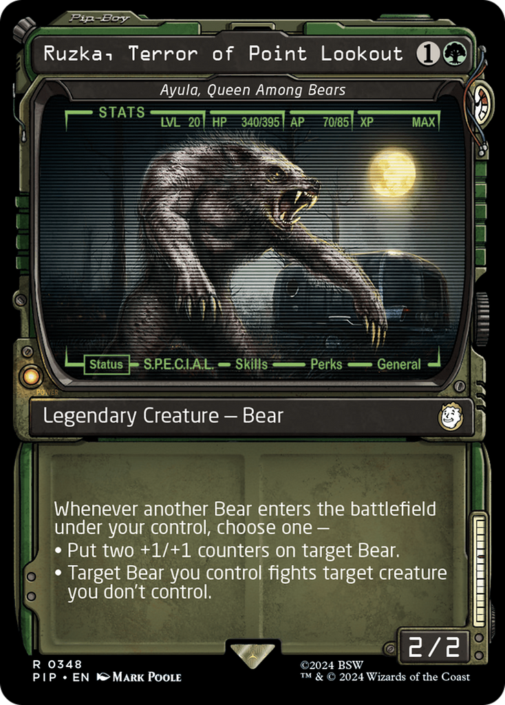 Magic: The Gathering - Ayula, Queen Among Bears Foil - Fallout