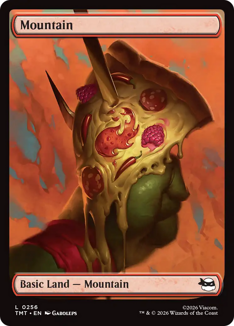 Magic: The Gathering - Mountain - Teenage Mutant Ninja Turtles