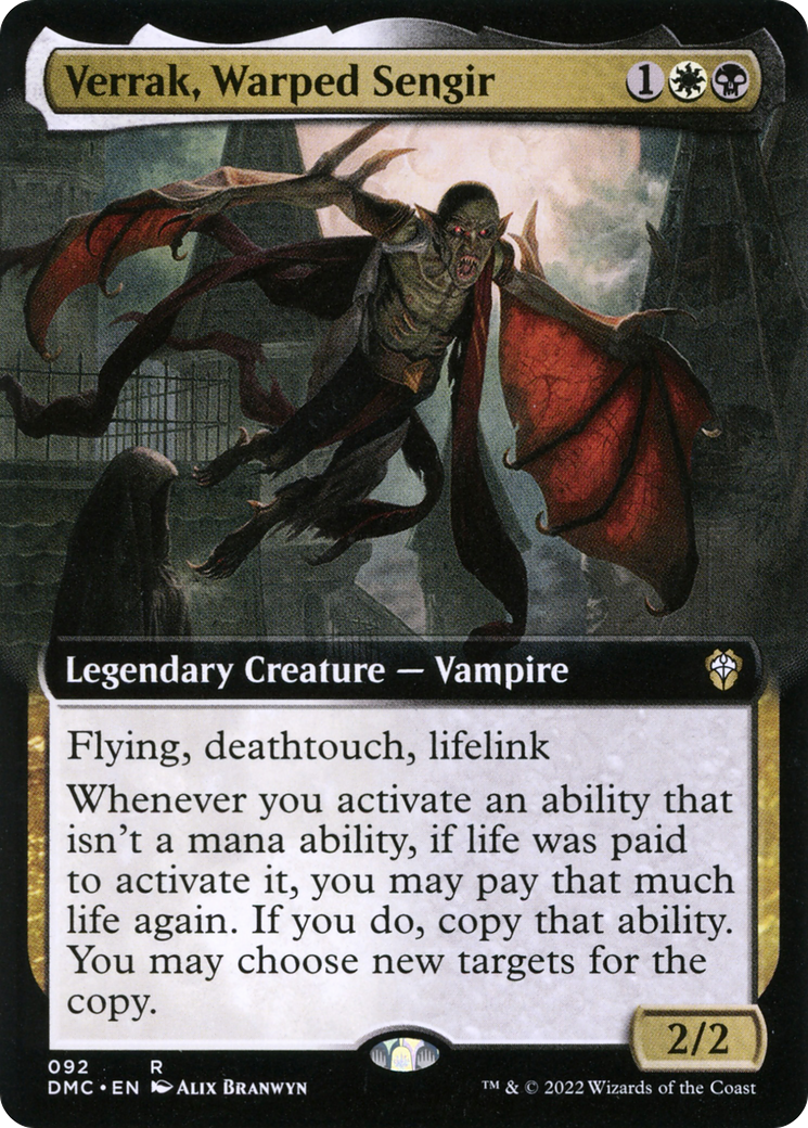 Magic: The Gathering - Verrak, Warped Sengir - Dominaria United Commander