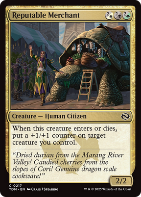 Magic: The Gathering - Reputable Merchant Foil - Tarkir: Dragonstorm