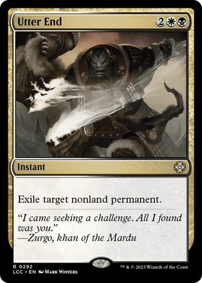 Magic: The Gathering - Utter End - The Lost Caverns of Ixalan Commander