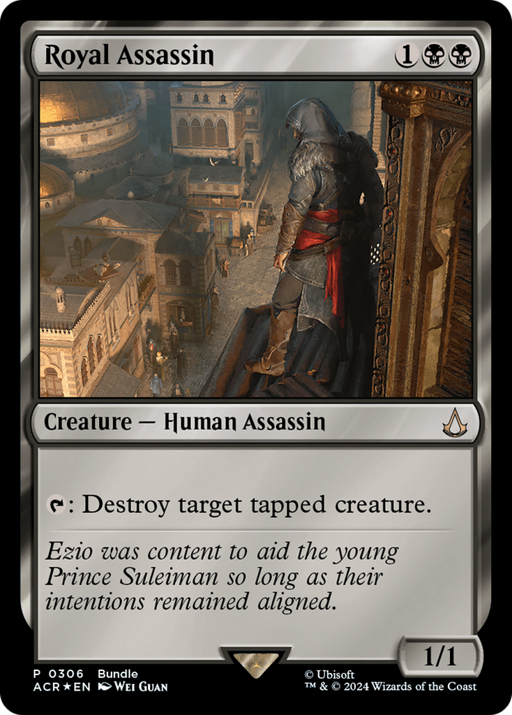 Magic: The Gathering - Royal Assassin Foil - Assassin's Creed