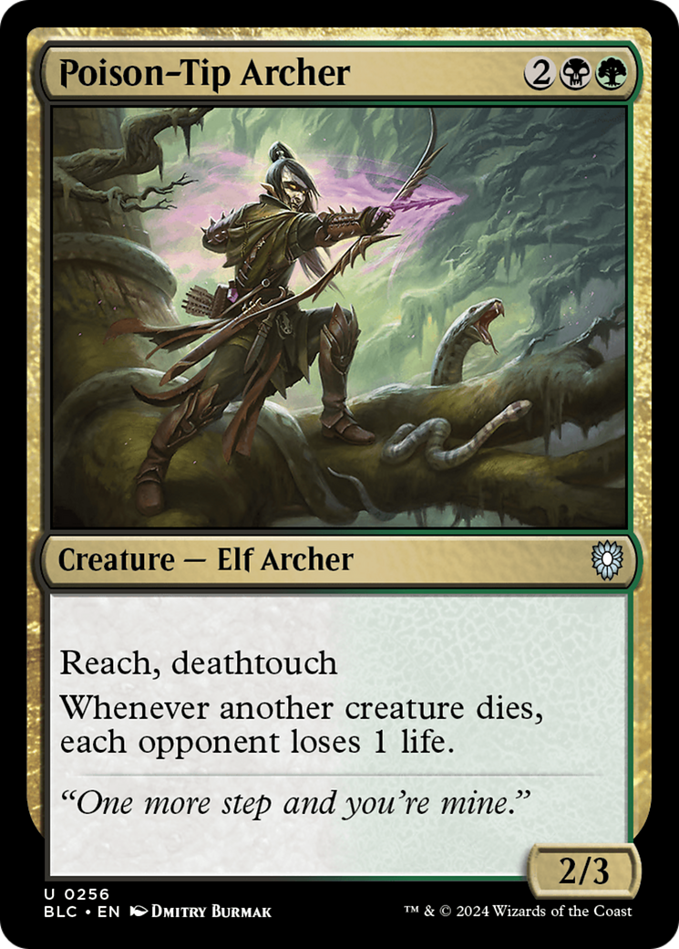 Magic: The Gathering - Poison-Tip Archer - Bloomburrow Commander