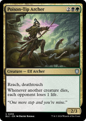 Magic: The Gathering - Poison-Tip Archer - Bloomburrow Commander