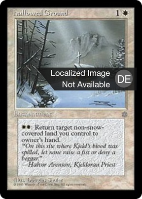 Magic: The Gathering - Heiliger Boden - Ice Age