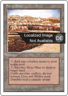 Magic: The Gathering - Tagebaumine - Fourth Edition