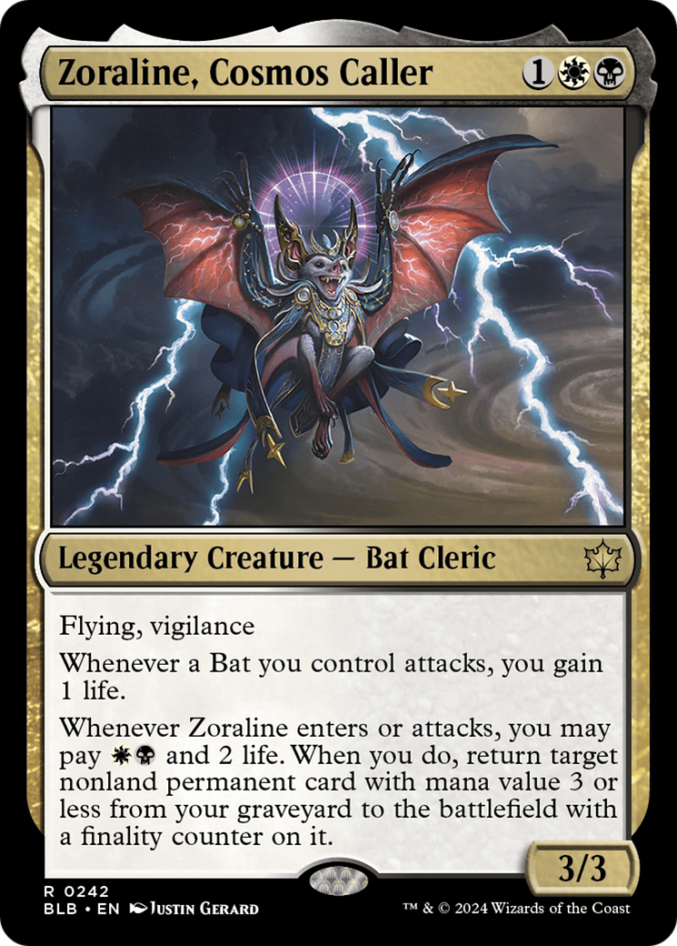 Magic: The Gathering - Zoraline, Cosmos Caller Foil - Bloomburrow