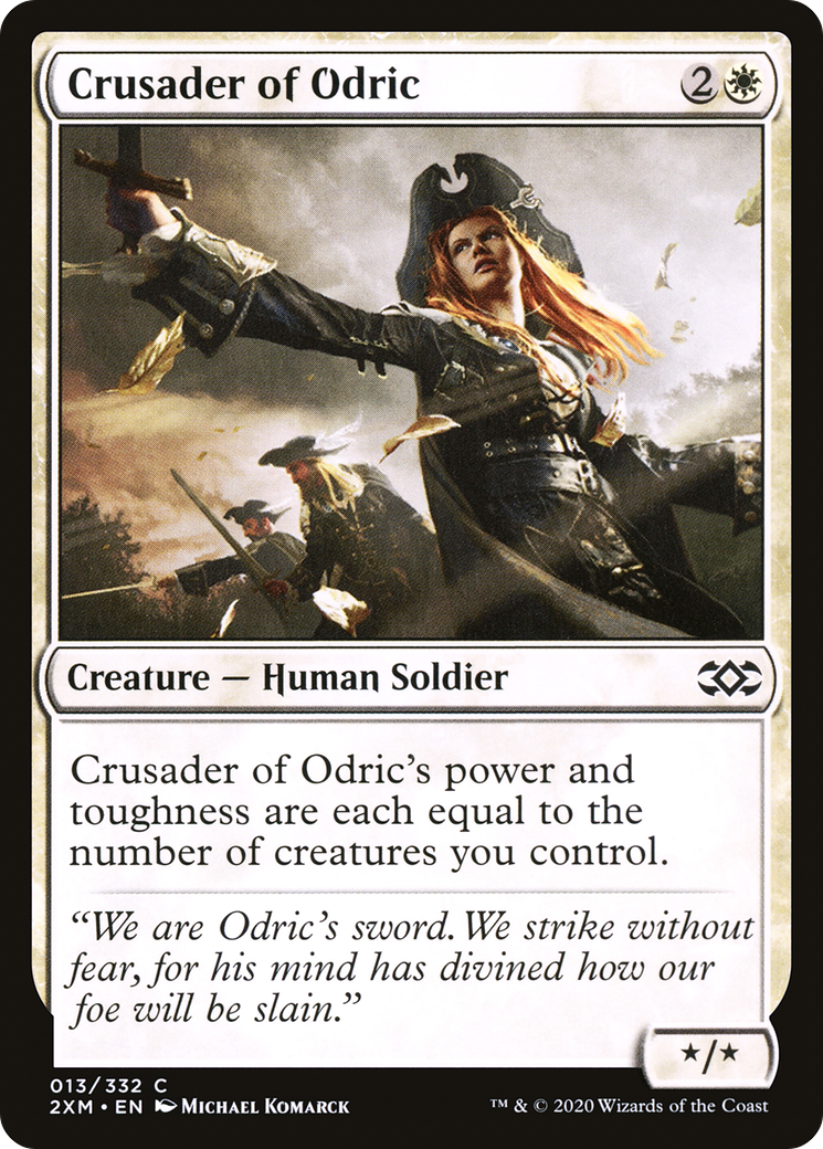 Magic: The Gathering - Crusader of Odric Foil - Double Masters