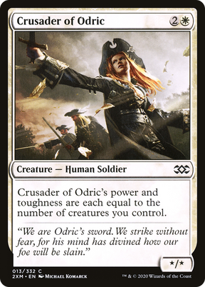 Magic: The Gathering - Crusader of Odric Foil - Double Masters
