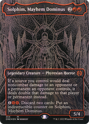 Magic: The Gathering - Solphim, Mayhem Dominus Foil - Phyrexia: All Will Be One