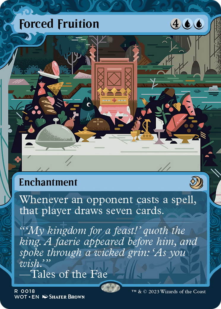 Magic: The Gathering - Forced Fruition - Wilds of Eldraine: Enchanting Tales