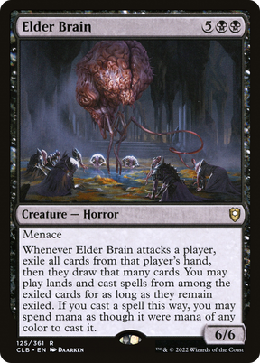 Magic: The Gathering - Elder Brain - Commander Legends: Battle for Baldur's Gate