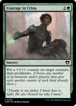 Magic: The Gathering - Courage in Crisis - Commander Masters
