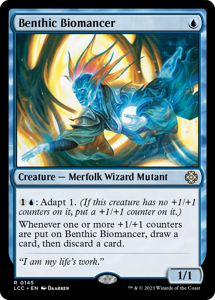 Magic: The Gathering - Benthic Biomancer - The Lost Caverns of Ixalan Commander