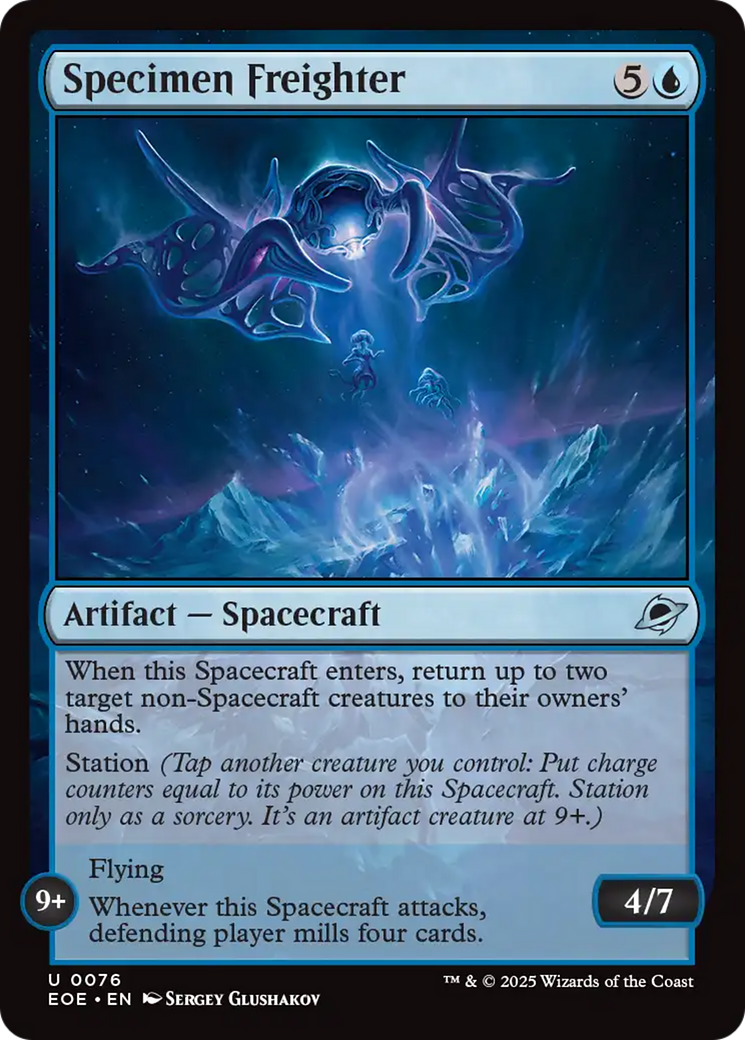 Magic: The Gathering - Specimen Freighter - Edge of Eternities