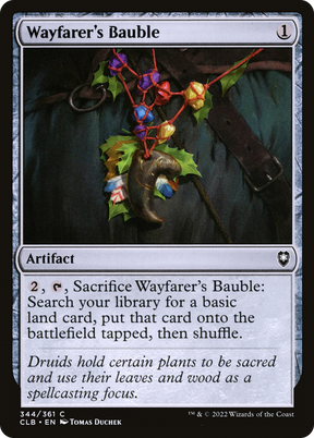 Magic: The Gathering - Wayfarer's Bauble - Commander Legends: Battle for Baldur's Gate