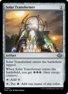 Magic: The Gathering - Solar Transformer Foil - Modern Horizons 3