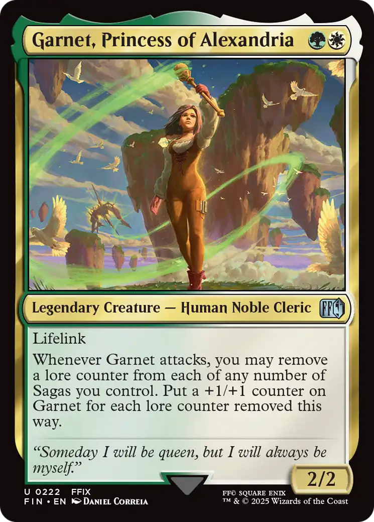Magic: The Gathering - Garnet, Princess of Alexandria Foil - Final Fantasy