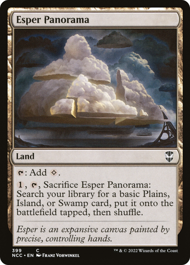 Magic: The Gathering - Esper Panorama - New Capenna Commander