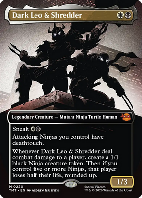 Magic: The Gathering - Dark Leo & Shredder - Teenage Mutant Ninja Turtles