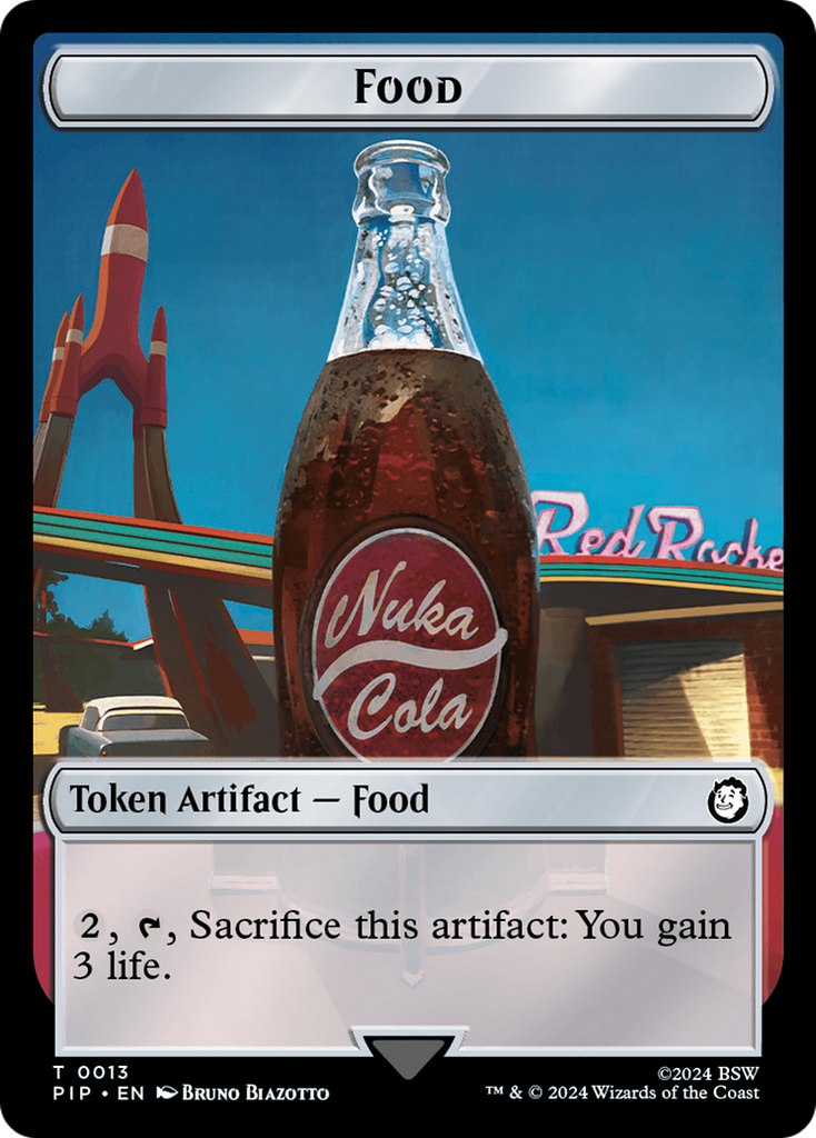 Magic: The Gathering - Food Token - Fallout Tokens