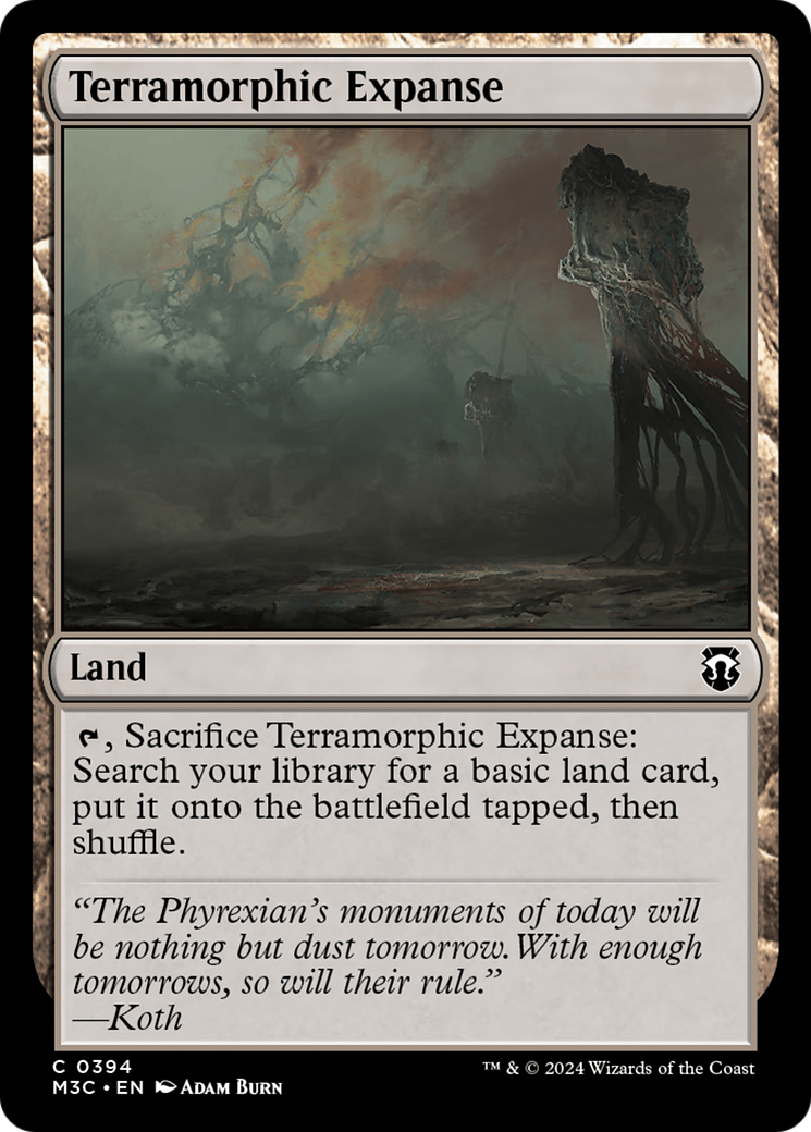 Magic: The Gathering - Terramorphic Expanse - Modern Horizons 3 Commander